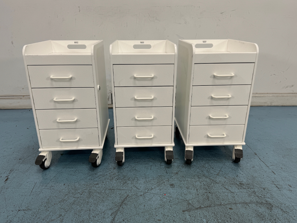 Image of TrippNT 4 Drawer Portable Cabinets - Quantity 3